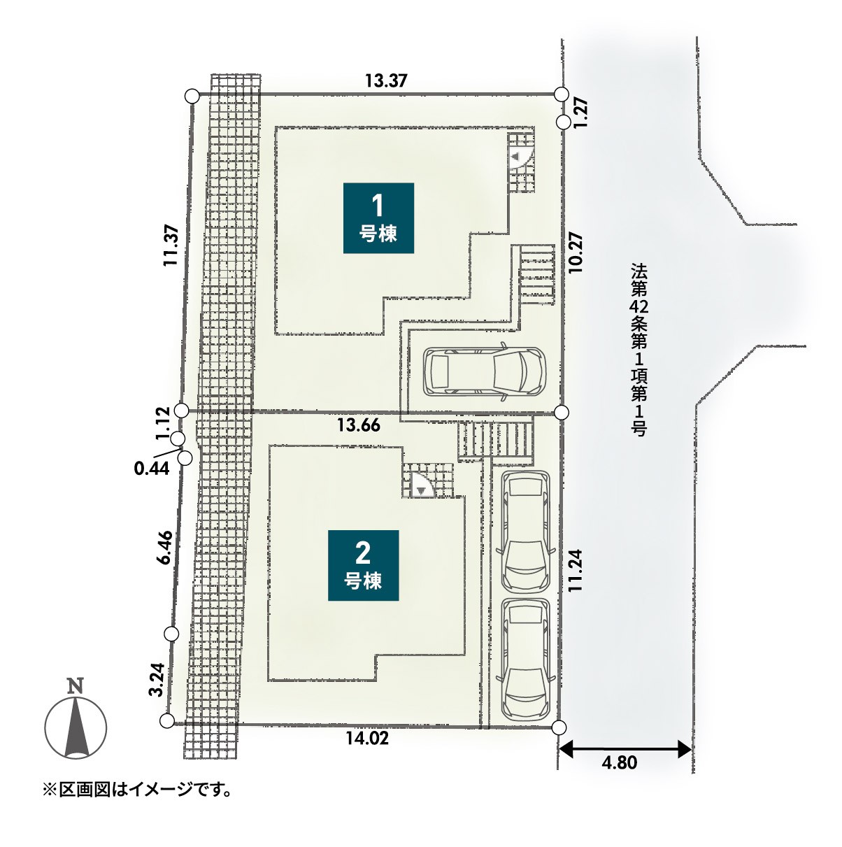 区画図