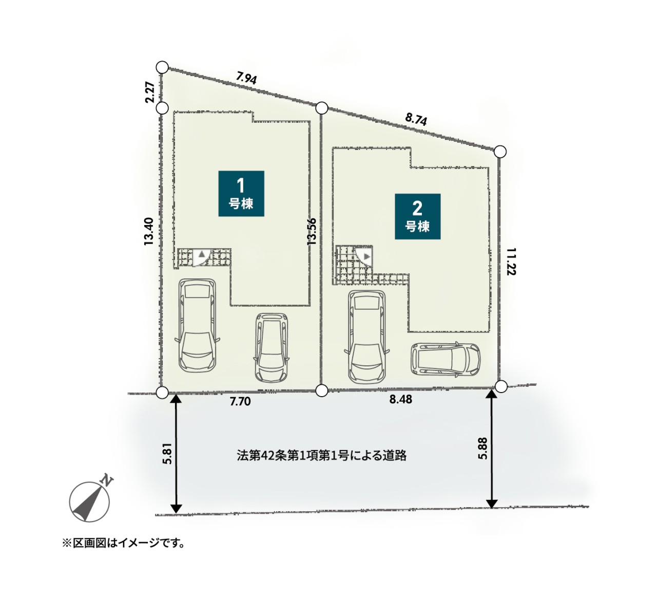 区画図