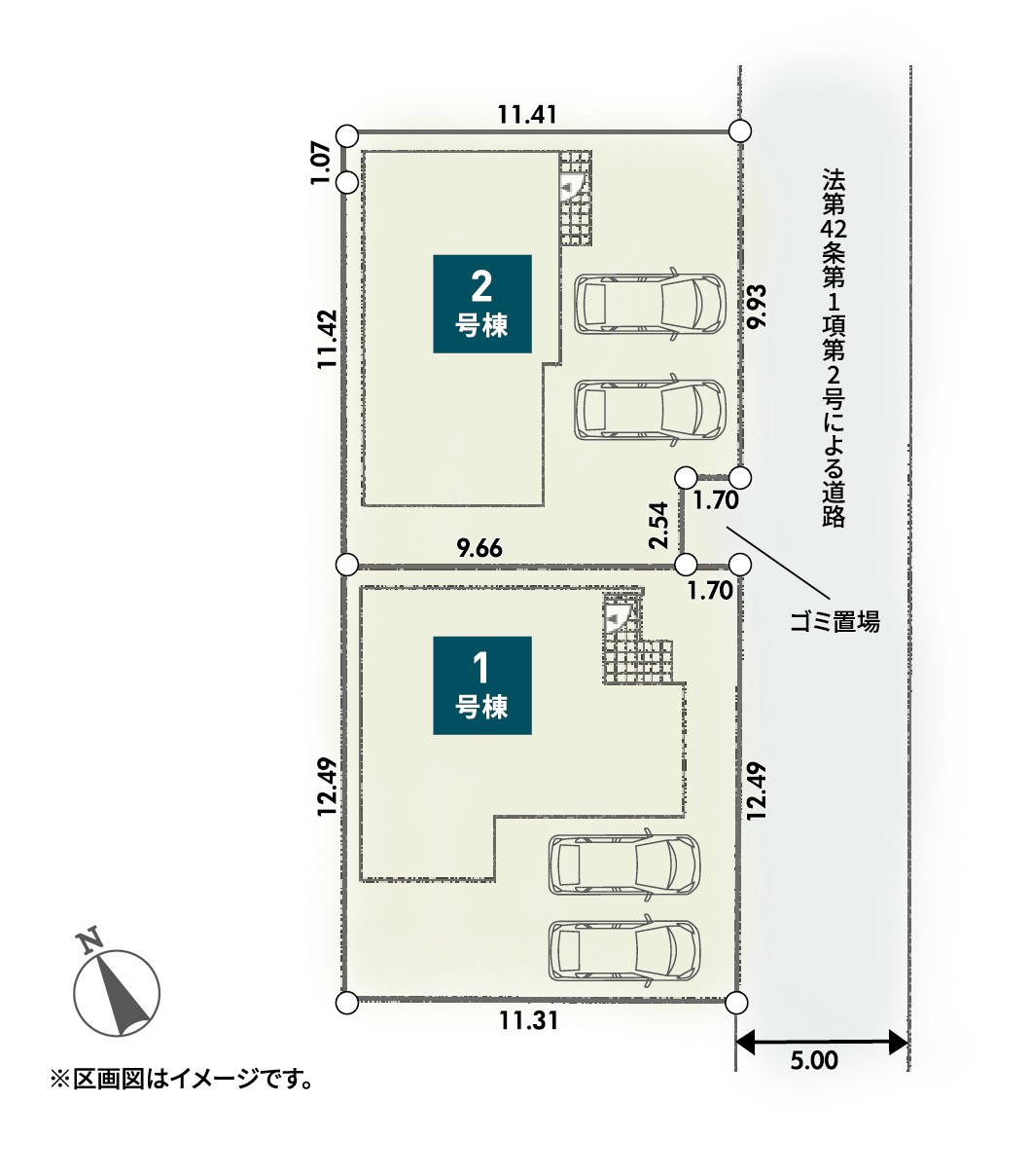 区画図