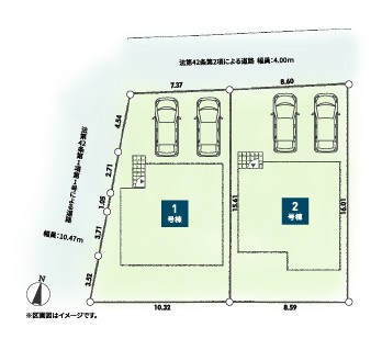 区画図