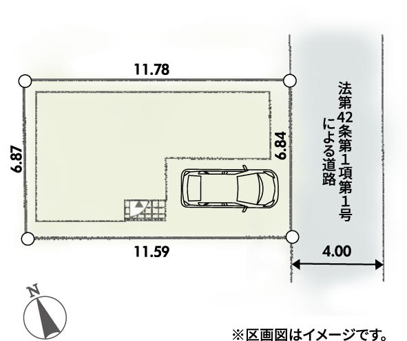 区画図