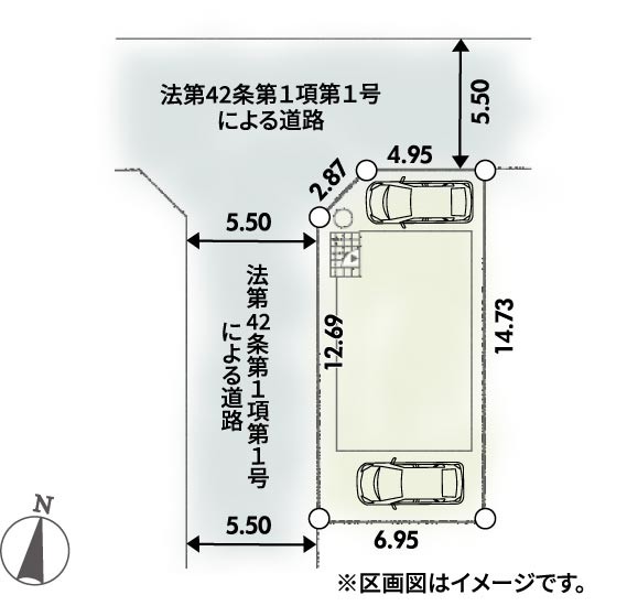 区画図