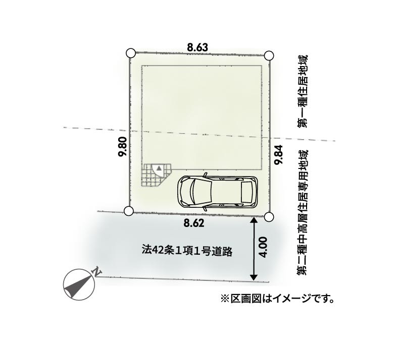 区画図