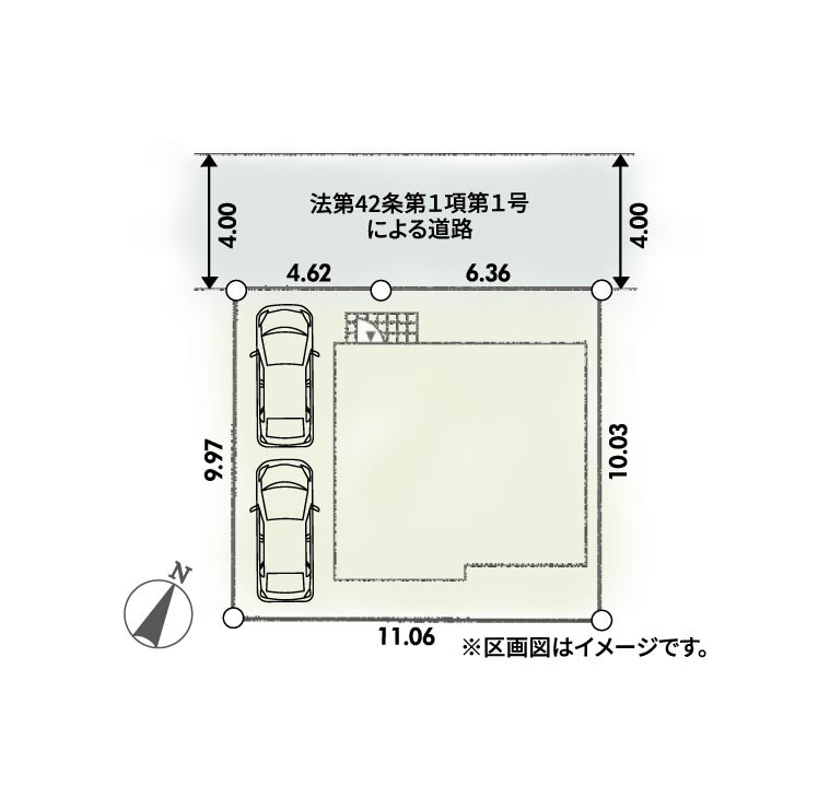 区画図