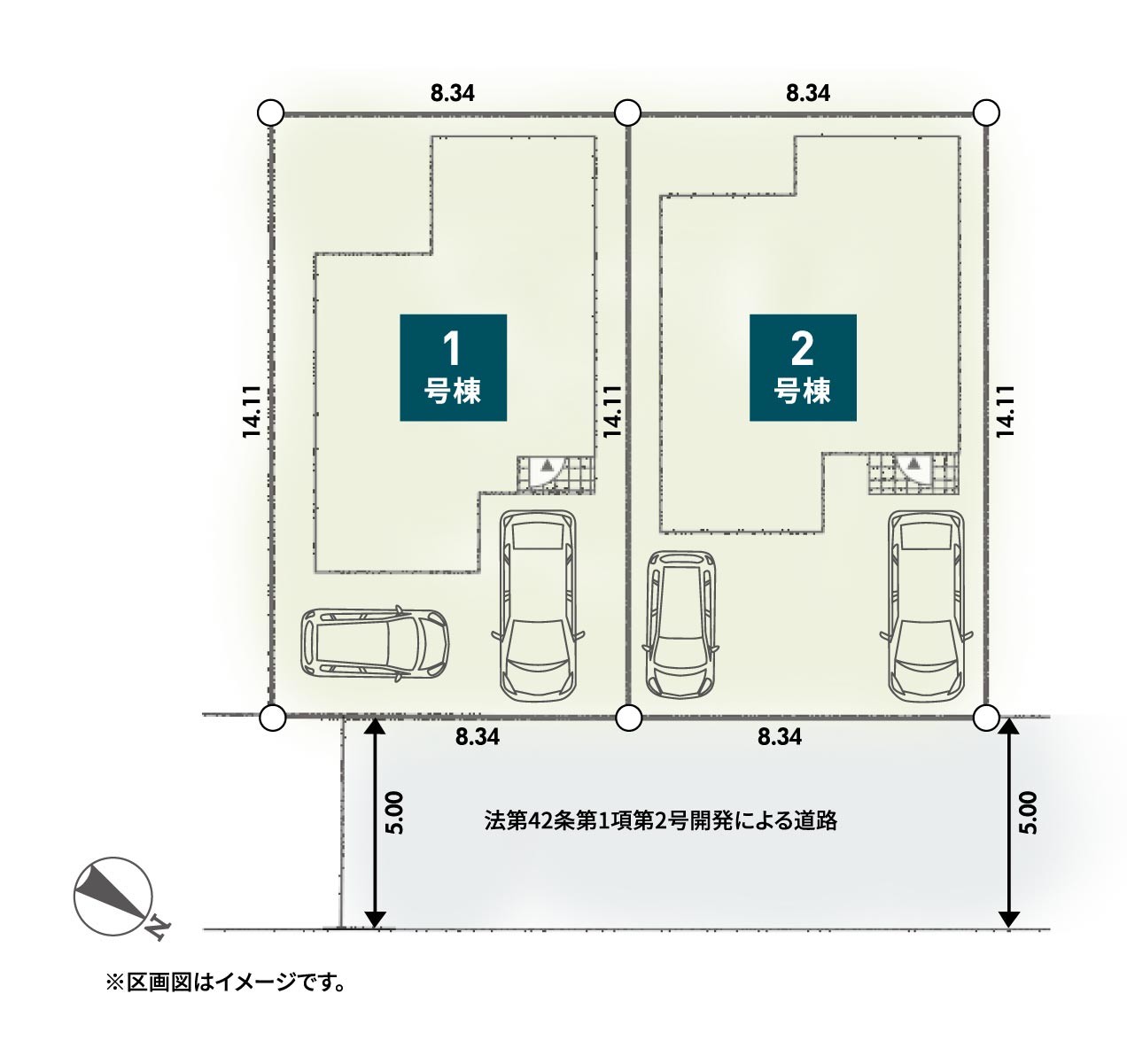 区画図