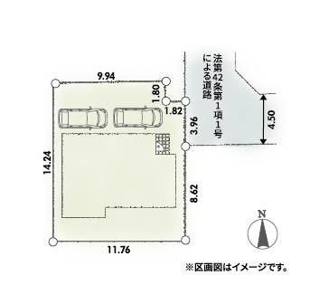 区画図