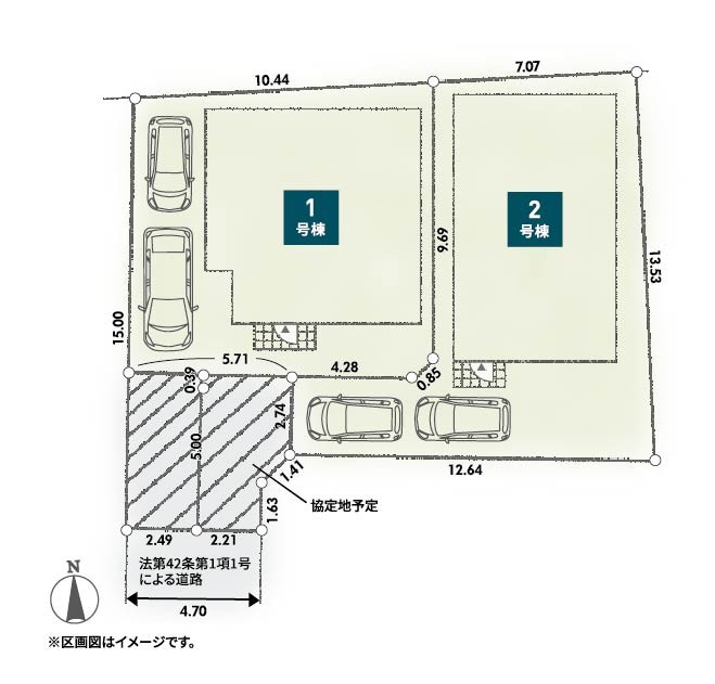 区画図