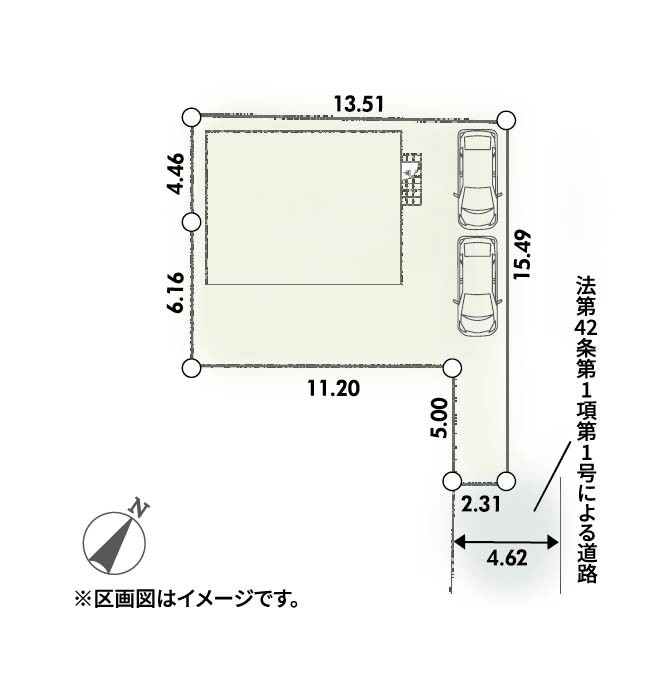 区画図
