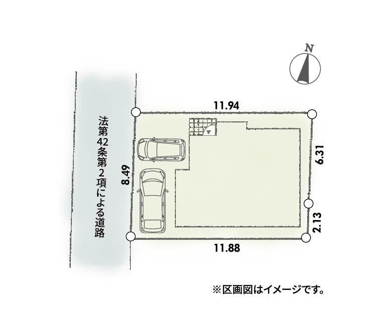 区画図