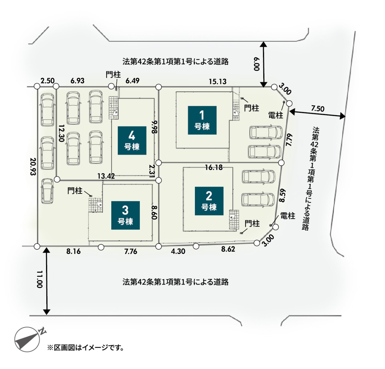 区画図