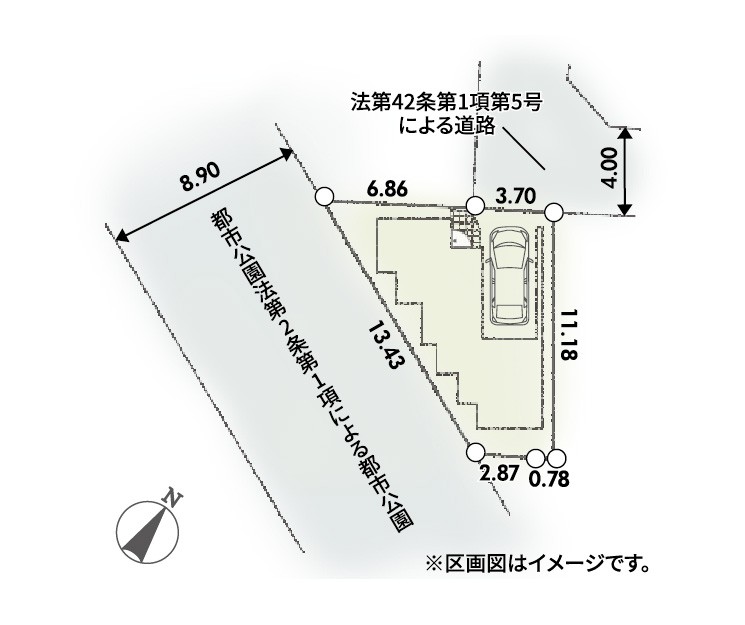 区画図