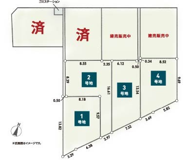 区画図
