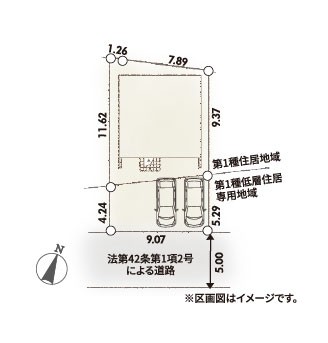 区画図